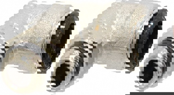 Push-To-Connect Tube to Universal Thread Tube Fitting: Swivel Elbow, 1/8